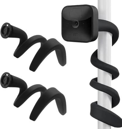 Flexibele Camera Houder - Bevestigingsbeugel Camera - Beveiliging Camera Plaatsen - Geen Boren Nodig - 43.5 cm Lengte - Zwart