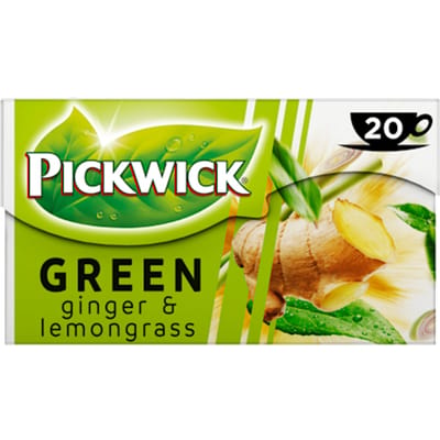 Ginger & lemongrass groene thee