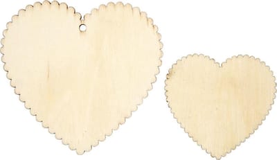 Harten, afm 5,1x5,1 cm, 12 stuk/ 1 doos