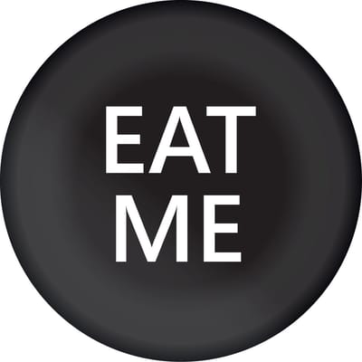 Borden “Eat me” ( 8 stuks)