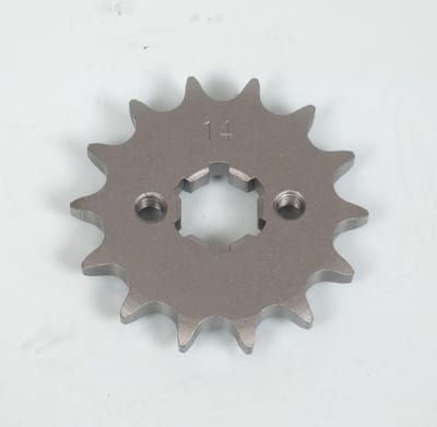 uitgaand tandwiel van Sifam-versnellingsbak voor Suzuki 80 TS-motorfiets, 1984-1987, 14 tanden, steek 428, nieuw