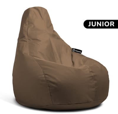 Casacomfy Premium Junior - Zitzak voor Kinderen - Ergonomisch - Waterafstotend - Mokka Bruin