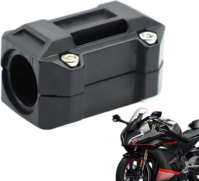 Motorfiets Crash Bars - Val Beveiliging Blok - Motor Beschermen - ABS Materiaal - 22/25/28 mm - Zwart