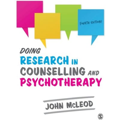 Doing Research In Counselling And Psychotherapy - McLeod, John