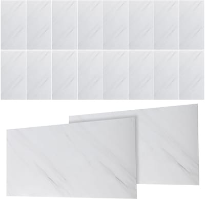 Verpakking van 40 Zelfklevende Achterwandtegels – 30x60 cm Zelfklevende Muurstickers – Decoratieve Tegelpanelen voor Keuken en Badkamer