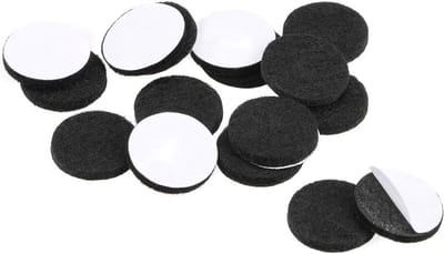 Meubelvoetjes - Viltjes - Vloer Beschermen - Zelfklevend - 28 stuks 20mm - Zwart