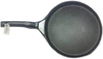 Gietijzeren Koekenpan - Platte Koekenpan - Pannenkoeken Bakken - Dubbele Anti-aanbaklaag - 28 cm - Zwart
