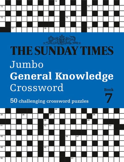 The Sunday Times Puzzle Books-The Sunday Times Jumbo General Knowledge Crossword Book 7