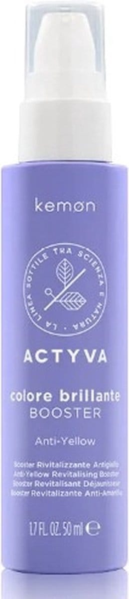 Kemon Lotion Actyva Colore Brillante Booster Anti Yellow