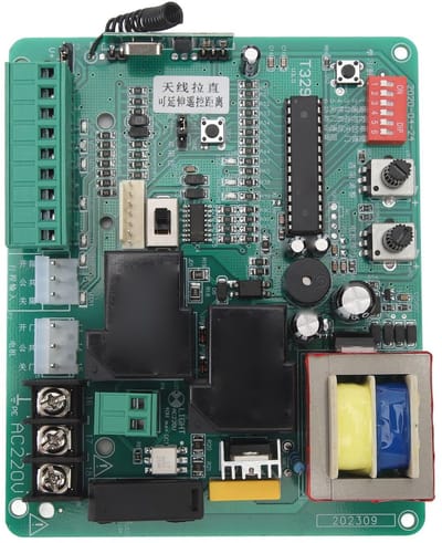 Dailygoods- Circuitbesturingskaart Geavanceerde Microcomputerbesturing - Poortopener - Schuifpoortmotor - Veiligheidsfunctie - Eenvoudig Ontwerp - Hoge Stabiliteit - Motorcontroller