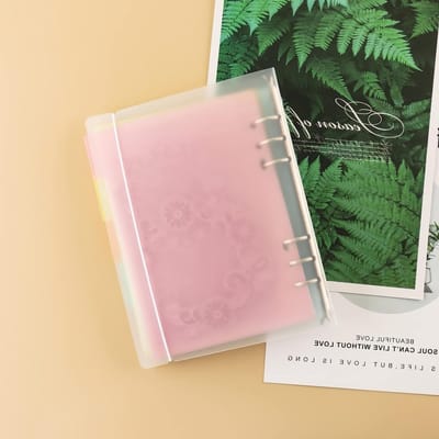 20 Stuks A5 Binder Mappen met 6 Gaten voor Notitieboek, Ideaal voor Scrapbooking, Papercrafts en Opberging van Losse Bladen
