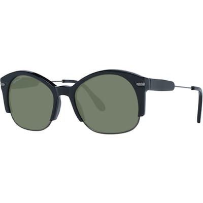 Serengeti zonnebrillen Vinita SS529002 Glanzende gunmetal Zwart gepolariseerd groen 555 nm