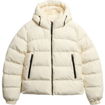 Superdry Hooded Sports Puffer Winterjas Dames - Maat 12