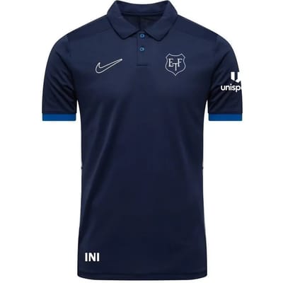 Nike Team T-shirt Kinderen Dri-FIT Academy 25 SS Poloshirt Donkerblauw - Maat XS