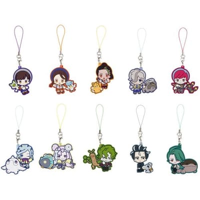 Pokémon Center Rubber Strap Keychain Collection Blinde Verpakking-Pokémon Trainers Paldea (Diversen) Nieuw
