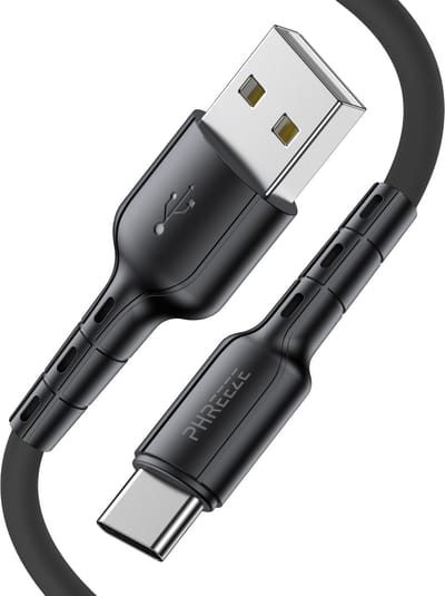 Oplaadkabel usb naar usb C - 1 meter - Usb C naar usb kabel - Flexibel & lange levensduur - Phreeze
