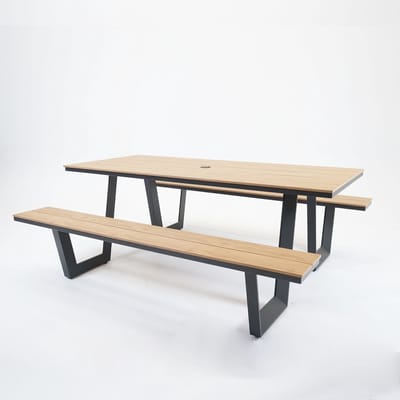 Vita Massa rechthoekige picknicktafel