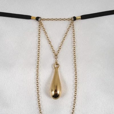 Sylvie Monthulé - G-String Excite Perle | Gold Maat 34