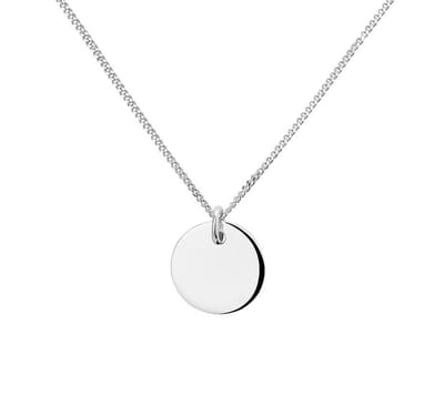 YO&NO - Ketting - Zilver - Gourmet - Rondje -  1,4 mm - 41 + 4 cm - Sieraden vrouw - Gerhodineerd - Zilver 925