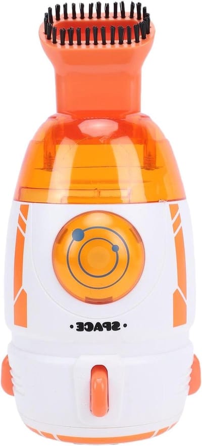 Mini Computer Stofzuiger - Desktop Reiniger - Bureau Schoonmaken - Afneembare Stofbak - 13.5 x 7.5 x 7 cm - Oranje