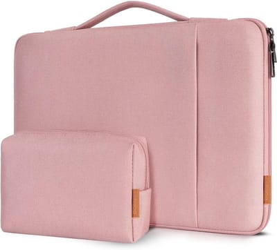 Laptoptas 16 inch – Waterdichte & Stootvaste Laptop Sleeve – Beschermhoes voor 16 inch Laptop of Notebook – Geschikt voor Dell, HP, Lenovo, ASUS – Roze