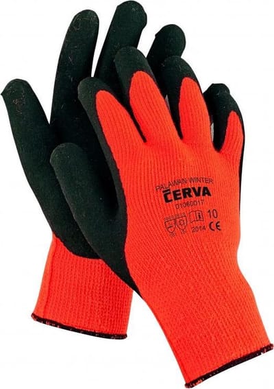 Thermo gevoerde handschoen Palawan met grip 10/XL - stratenmakers - 3 paar