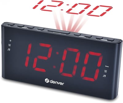 Wekkerradio - Digitale radio - Wakker worden - FM radio tuner - 50 x 50 x 28 cm