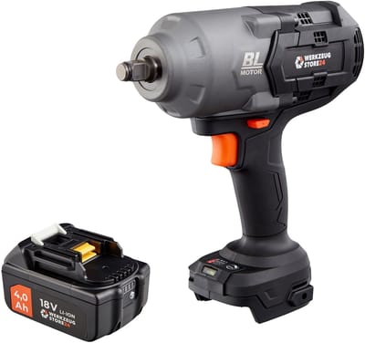 WS24 Accu-slagmoersleutel WDS 18 V 1/2" 1.600 NM / 1x 4,0 Ah Accu