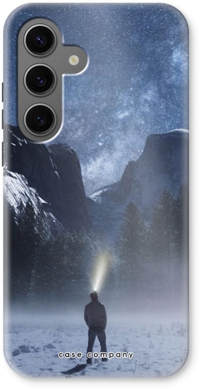 Case Company® - Hoesje geschikt voor Samsung Galaxy S24 hoesje - Wanderlust - Tough Case - Maximale Bescherming alle Kanten en Schermrand