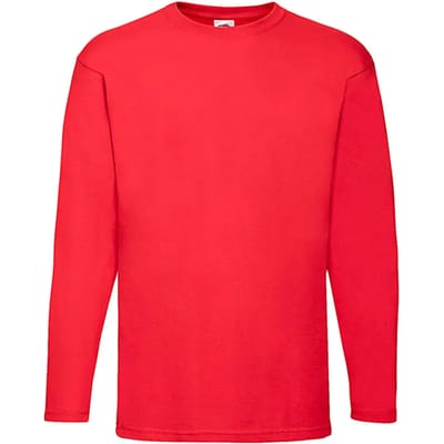 Longsleeve T-shirt Fruit of the Loom Valueweight