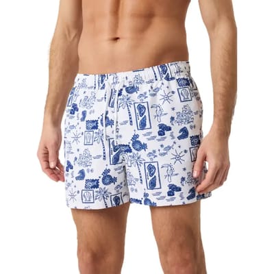 Bedrukte zwemshort Björn Borg
