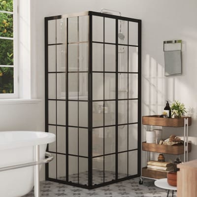 vidaXL - Douchecabine - 90x70x180 - cm - ESG