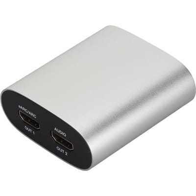 Extracteur de son HD Interface multimédia 4K 60 Hz 18 Gbit/s Plug and Play Prise en charge multiformat