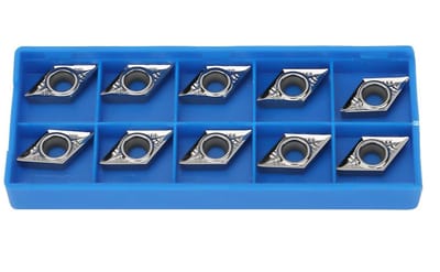 10 Stuks CNC Draai-inserts voor Bewerking van Aluminiumlegeringen - Geschikt voor DCGT11T304 en DCGT32.51, Precisie Snijgereedschap voor Draaibanken