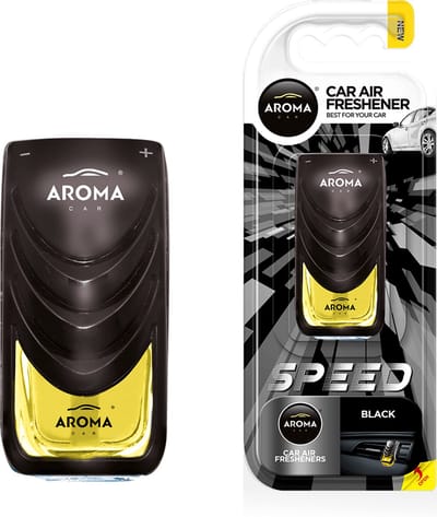 Aroma Car Speed 3D Black - Airfreshner