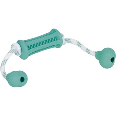 Hondenspeelstok met rubberen koord Nobby Pet Dental Line
