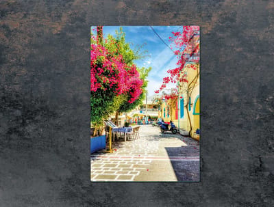 TMK ArtDeko Uliczka - Snijplank - 35x52 cm - Glas - Decoratieve Print