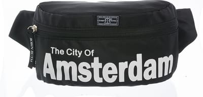 Heuptas The City of Amsterdam - Robin Ruth - Zwart - Fanny Pack - Amsterdam Souvenir - Reistas