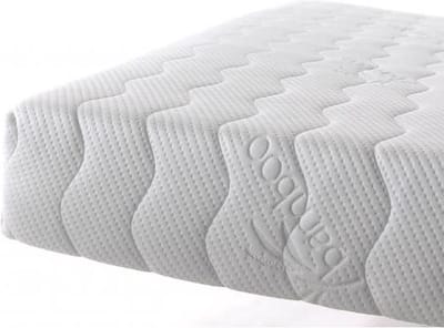 Pocket matras koudschuim 90x220 20cm met luxe bamboe hoes met rits