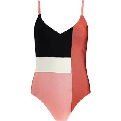 Barts - Maat 36 - Lourdes V-Neck One Piece - dusty pink - Vrouwen