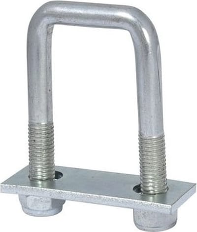 U-beugel met stropplaat - M12 - 90mm