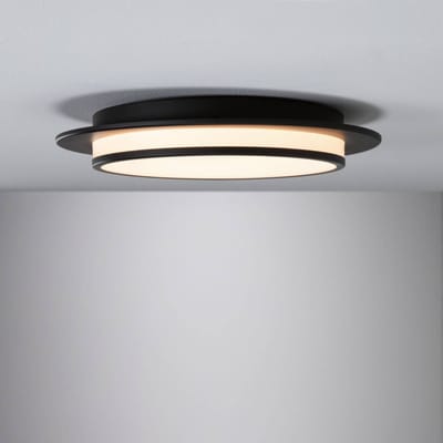 LED-plafondlamp 3-Step-Dim Egron 2700K 750lm 230V 16W dimbaar Zwart mat
