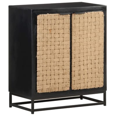 vidaXL - Dressoir - 60x35x70 - cm - massief - mangohout