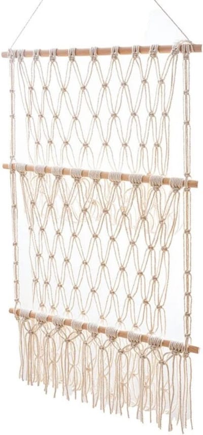 Nivard Knuffel Net - Hangmat - Speelgoed - Opbergsysteem - Hangmat Voor Knuffels - Organizer - Beige