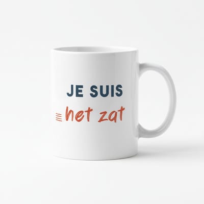 Je Suis Het Zat – Grappige Quote Koffiemok 330 ml