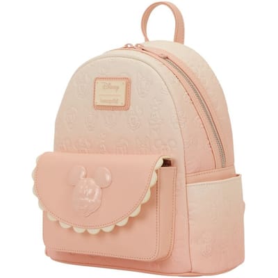 Loungefly - Mini-rugzak met Mickey & Friends-print over de hele rugzak