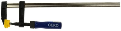 GEKO Heavy Duty F-klem - Sterk gietijzer - Houten handgreep - 50x300mm
