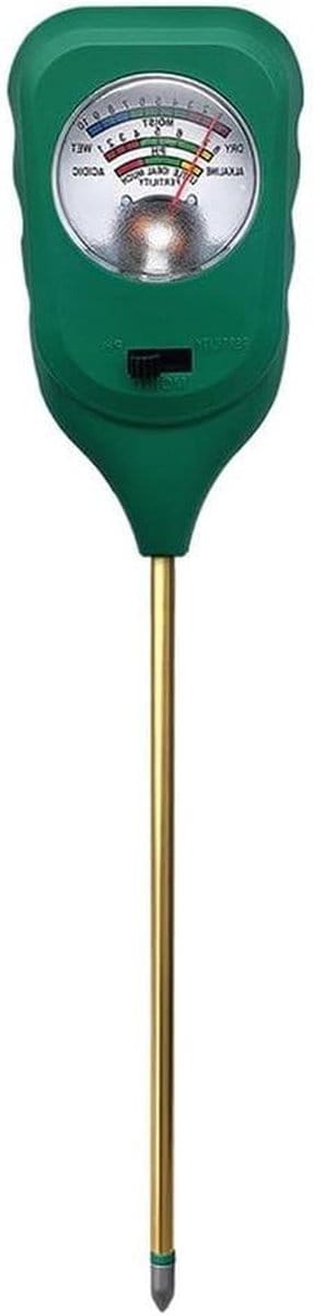 Grondtester - Bodemmeter - Plantenverzorging - Batterijvrij - 29 x 7 x 4 cm - Zoals afgebeeld