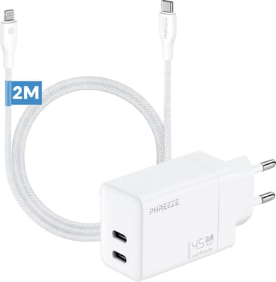 Phreeze usb C snellader - Geschikt voor iPhone met Lightning kabel - 2 meter