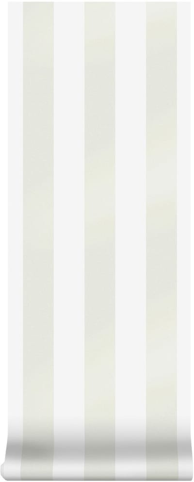 Laura Ashley Lille Pearlescent Stripe Behang - Streep - 10mx52cm - Wit